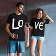 thumbnail image 5 of RQYYD Matching Shirts for Couples Love Valentine's Day T-Shirt for Him and Her Personalized Matching Couples Short Sleeve Tops, 5 of 6