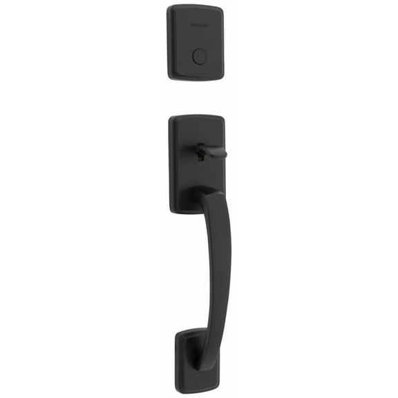 Kwikset 819Bfhlip Brentford Sectional Dummy Handleset - Black