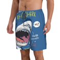 thumbnail image 2 of Fotbe Great White Shark Trajes de Baño Estampados para Hombre, Shorts de Verano de Secado Rápido, Ropa de Playa, Bañadores-Medium, 2 of 6