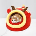 thumbnail image 4 of Matoen Hamster Soft Bed Small Pet House Animals Hamster House Cage Nest for Guinea Pig Rat Chinchilla Sleep and Play, 4 of 5