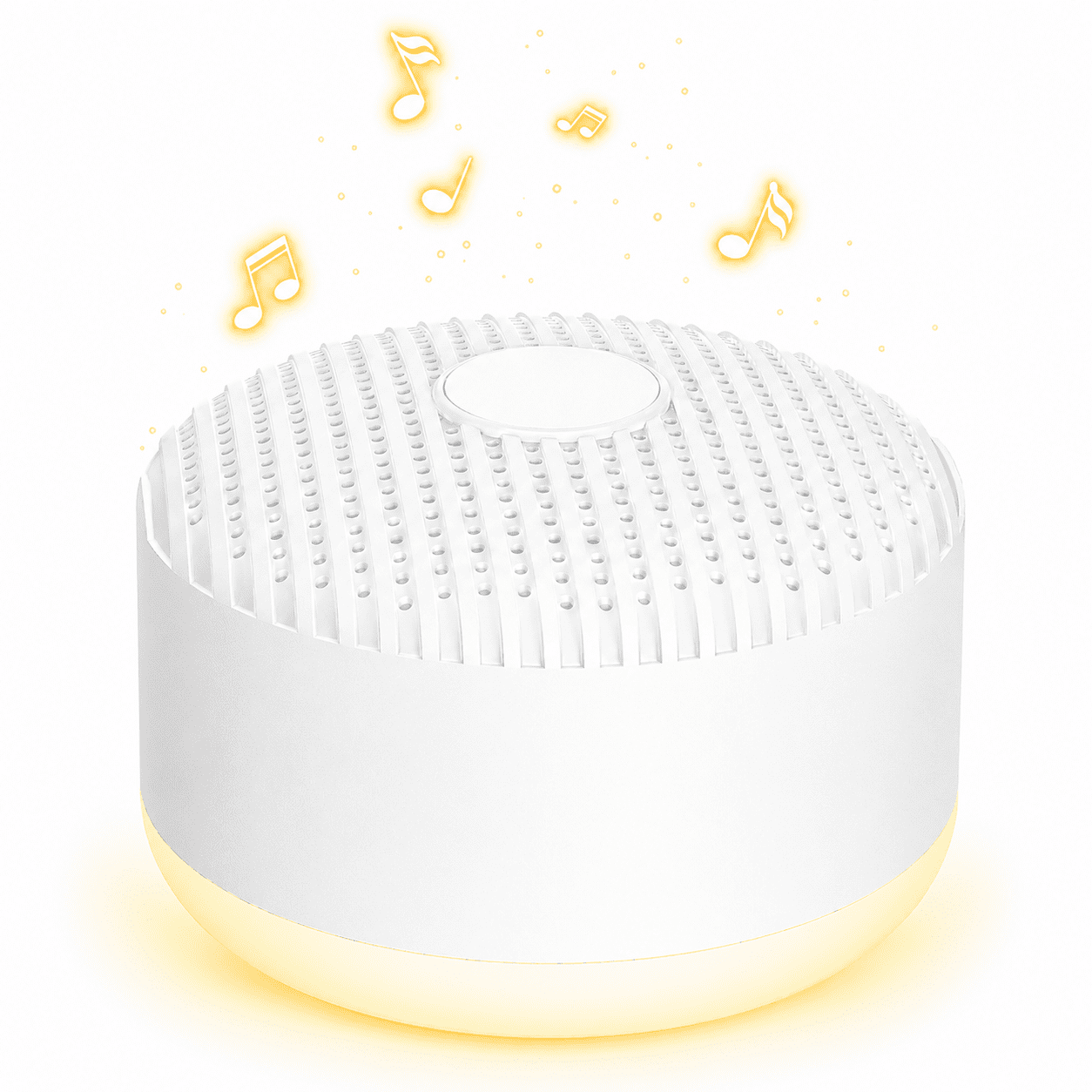 Sound Machine for Baby Adult Sleep, White Noise Sound Machine with 24 Soothing Sounds and Night Light for Home Office Travel, White