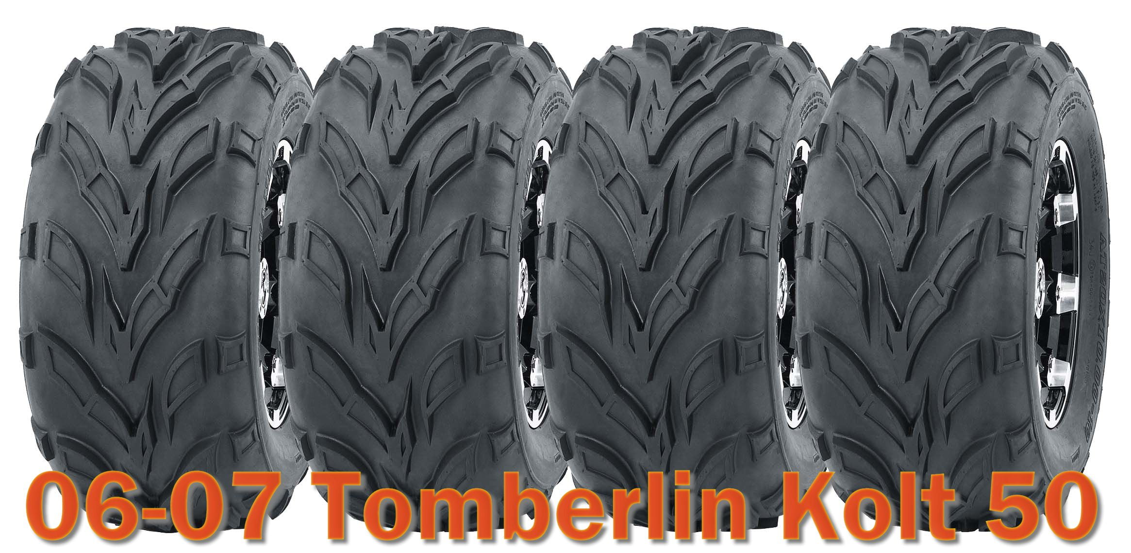 (4) 16x87 WANDA ATV tires set for 20062007 Tomberlin Kolt 50