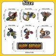 thumbnail image 2 of Set de decoración para tartas EQ Evairisqing Dirt Bike Motocross, 7 unidades, 2 of 5