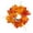 C, variant on Fanshiluo Halloween Candle Wreath Maple Leaf Rose Candlestick Decorative Ring Desktop Decoration Party Supplies Ornament