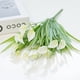 thumbnail image 3 of Toystoory Ramo de flores artificiales para boda, fiesta, flor falsa, decoración Floral para el hogar y la Oficina Plantas Artificiales blanco, 3 of 6