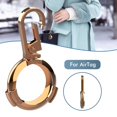 thumbnail image 1 of Caja De Metal Compatible Con Airtags Bluetooth Tracker Funda Protectora De Piel Llavero De Metal seitruly EL017754-09, 1 of 5