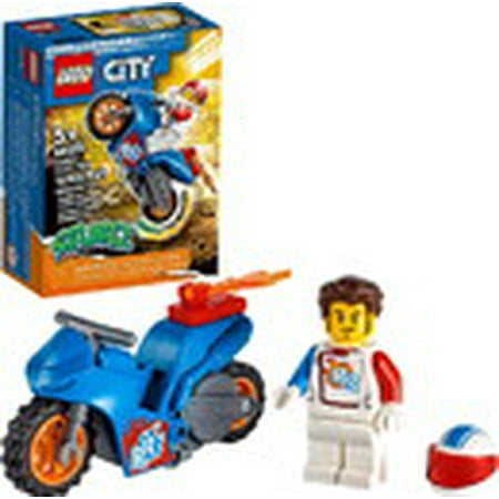 UPC: 0673419338417 | LEGO City Stuntz Rocket Stunt Bike 60298 Building Set (14 Pieces)