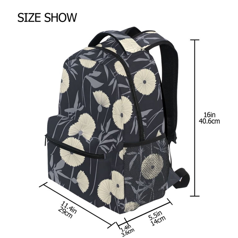 School Backpack Lightweight Multipocket College High Middle 