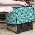 thumbnail image 7 of Lsque Cartoon Monster Truck Print 4 Slice Toaster Cover , Kitchen Appliance Dustproof Protector , Toaster Protector Dustproof Kitchen Appliance Cover, 7 of 7