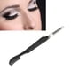 thumbnail image 4 of Cepillo De Cejas De Doble Cabeza, Cepillo De Pestañas Negro Ergonómico Portátil Seguro Profesional Para Viajes, 4 of 7