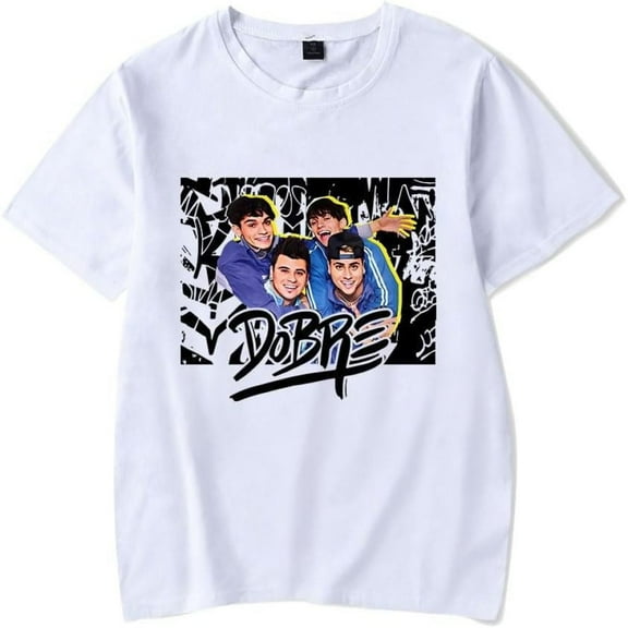 Dobre Brothers Short Sleeve T-shirt Merch Unisex Fashion Crew Neck Top