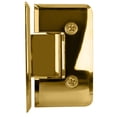 thumbnail image 3 of CRL C0L044BR Polished Brass Cologne 044 Series Wall Mount Offset Back Plate Hinge, 3 of 7