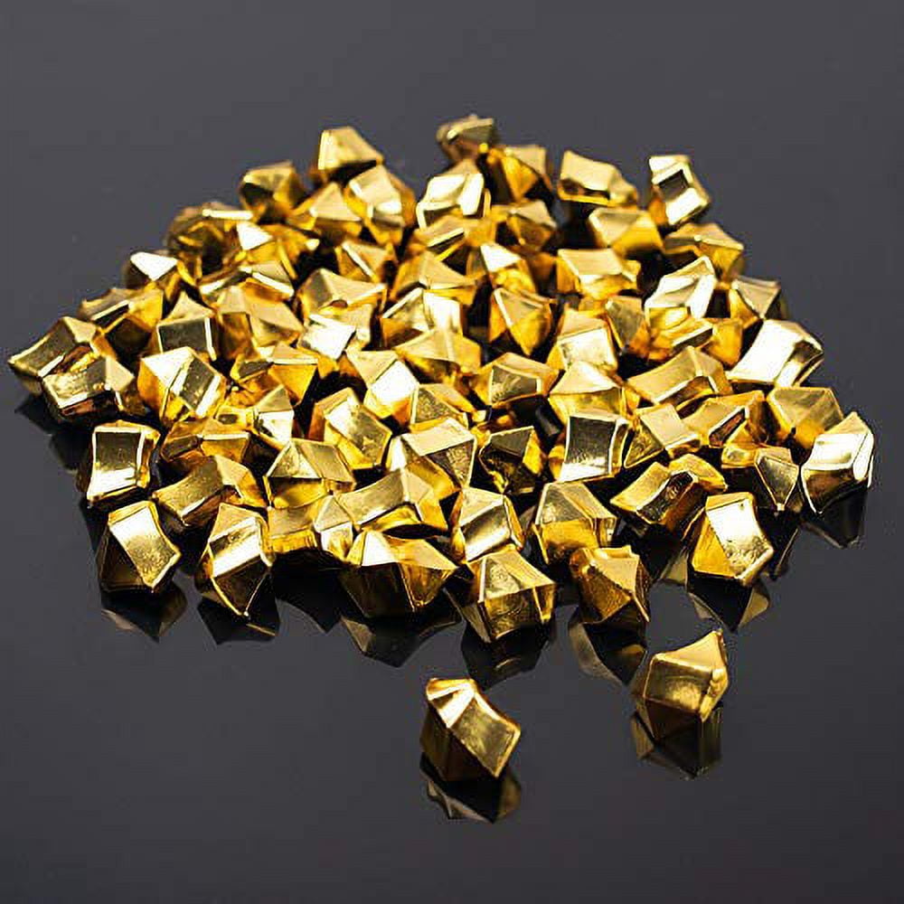 Crushed Glass Stones, Dollhouse Gold Nuggets