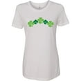 thumbnail image 3 of Inktastic Shamrock Four Leaf Clover St Patricks Women's T-Shirt, 3 of 5