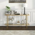 thumbnail image 3 of Evelyn&Zoe Inez 55" Wide Rectangular Console Table in Brass, 3 of 7