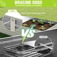 thumbnail image 4 of WORKPRO 7.5x4x2ft White Square Metal Raised Garden Bed, 4 of 12