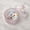A, variant on Vintage Ribbed Glass Jars with Lids, Wenini 12.5cm Tall Food-Safe Glass Storage Containers, Decorative Candy Trinket Jars for Kitchen Bedroom Party Centerpiece
