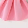 thumbnail image 7 of SNKSDGM Late July Flower Girl Dresses Baby Girl Dresses 3-6 Months Toddler Baby Girls Dress One Shoulder Dress Bow Birthday Party Dress Outfit 6-9 Months, 7 of 7