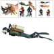 thumbnail image 3 of Figura de acción,Figura de acción de buzo en miniatura para decoración de acuario,Accesorio para pecera con modelo de buceo en el océano en miniatura,Figuras de buzos educativos,juguetes y, 3 of 8