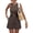 Brown, variant on BTFBM 2 Piece Sets for Women Summer Sleeveless Matching Short Sets Tank Crew Neck Airport Travel Outfits Pockets