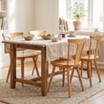 thumbnail image 4 of Duhome Dining Chairs Set of 2 Wood Dining Room Chair Windsor Chair for Kitchen, Farmhouse Chairs Slat Back, Natural, 4 of 18