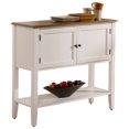 thumbnail image 2 of Hillsdale Furniture Bayberry Wood Sideboard Buffet, White, 2 of 5