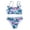 Blue, variant on Little Girls Swimsuit Two Piece Floral print Bow Strap Bikinis Kids Summer Swimwear set Beach Holiday Size 5-6T