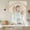 Off-White, variant on Beige Farm Animals Balloon Curtains for Living Room/French Door, Cow Farmhouse Tie Up Curtains 63 Inch Length Energy Saving Kitchen Curtains Shades for Windows 42"x63"