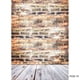 thumbnail image 3 of SHENGYONGBAO - Fondo para fotografía con pared de ladrillos y suelo de madera, diseño artístico, para estudio fotográfico, YXZQ-02, 3 of 5