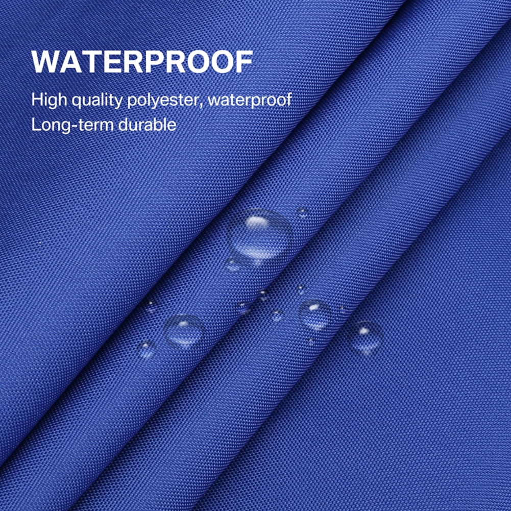 Sun Shade Sail Rectangle 6.5/10/12/13/16FT Waterproof Outdoor Garden Patio Party Sunscreen Awning Canopy 98% UV Block With Free Rope