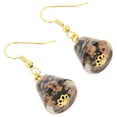 thumbnail image 2 of GlassOfVenice Murano Glass Starlight Cones Earrings - Black, 2 of 4