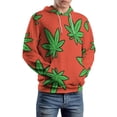 thumbnail image 4 of Hemp Leaves Oversized Hoodies for Women Pullover Womens Clothes with Pocket Mens Ultimate Pullover Hoodie Sweatshirt S-6XL, 4 of 8