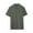 Green, variant on matoen Men's Casual Polo Collar Short Sleeve Tops Home Vintage Button Blouse Have Pockets Solid Color Loose Shirt
