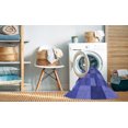 thumbnail image 2 of Ahgly Company Machine Washable Indoor Square Transitional Light Slate Blue Area Rugs, 7' Square, 2 of 7