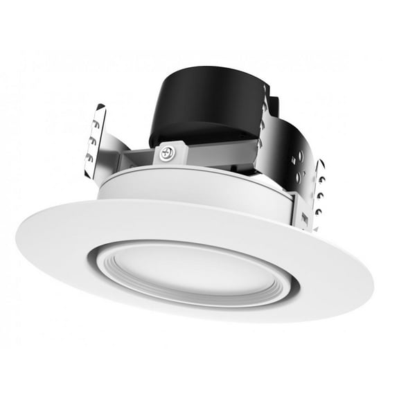 Satco S9464 - 9 watt LED Directional Retrofit Downlight - Gimbaled; 4"; 3000K; 40' Beam spread; 120 volts; Dimmable