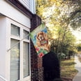 thumbnail image 2 of Cocker Spaniel Luau House Flag, 2 of 5