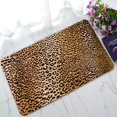 thumbnail image 1 of ABPHQTO Felpudo de leopardo Alfombra de entrada Alfombra de área Alfombra de piso Decoración para el hogar 45x75 cm, 1 of 1