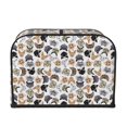 thumbnail image 2 of Daiia Cute Cats Pattern 4 slice Toaster Cover, Toaster Appliance Dust-proof Cover For Kitchen Small Appliance Dust Cover and Fingerprint Protection, 2 of 7