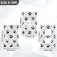 thumbnail image 7 of Yayeee Toggle Light Switch Wall Plate 1-Gang 4.5"x2.7" Home Decorative Outlet Cover, Black Cartoon Cat Paw, 7 of 7