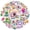 4A-50pcs, variant on 35pcs-70pcs Cute Alien DIY Stickers Animal Stationery Stickers Reward Stickers for Phone Laptop Suitcase
