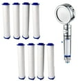 thumbnail image 3 of 8X Shower Heads Replacement Filter Shower Head Spray Water Saving Accessories, 3 of 9