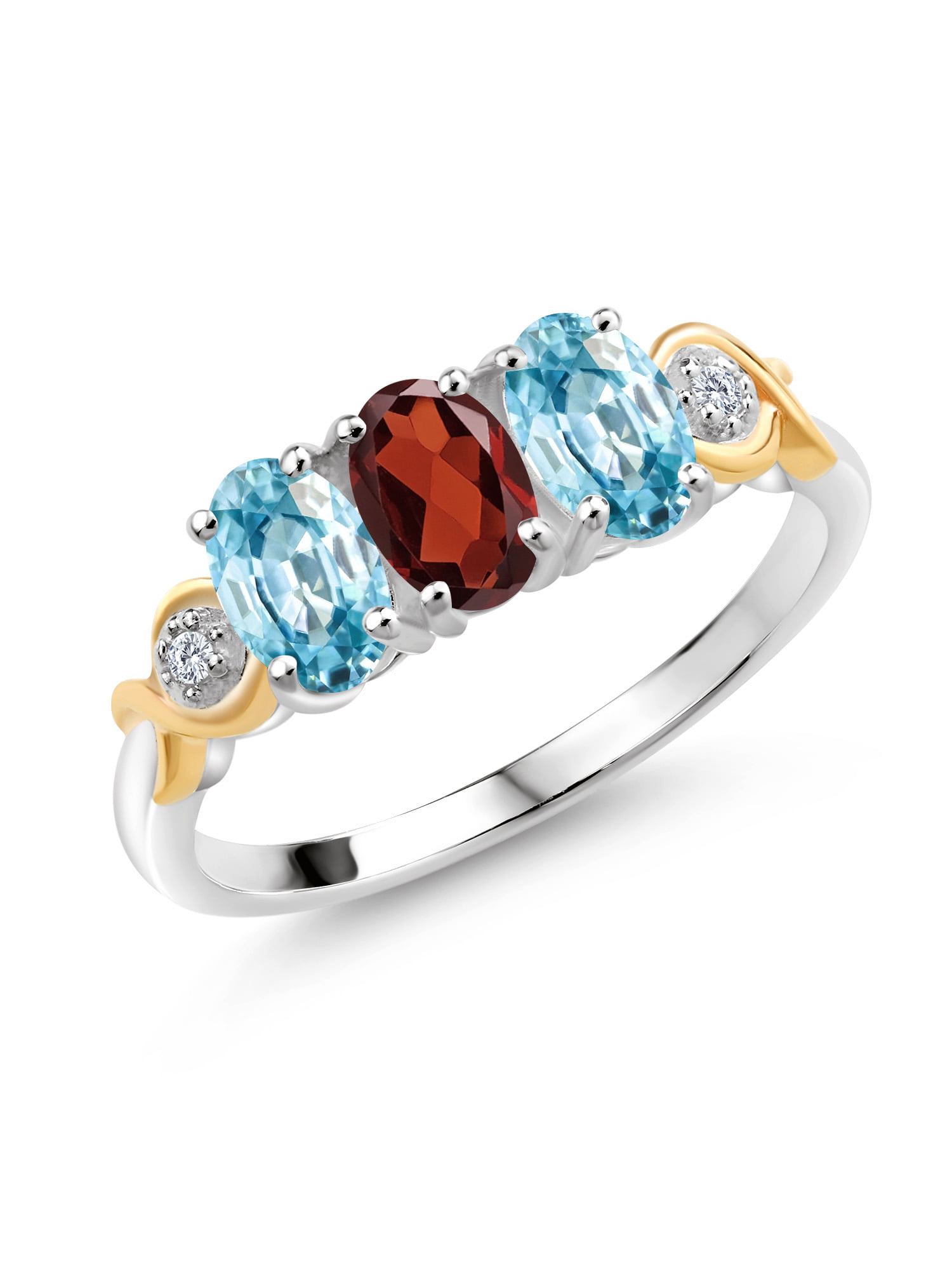 1.89 Ct Heart Shape Red Created Ruby Red Garnet 925 Sterling Silver Ring 