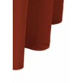 thumbnail image 4 of Polyester Poplin Round Tablecloth, 132-Inch, Rust, 4 of 4