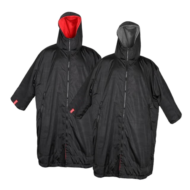 2 Uds., Impermeable, Bata Que Cambia de Surf, Al Aire Libre, Chaqueta con Forro Polar SM SunniMix Chaqueta cambiante de bata