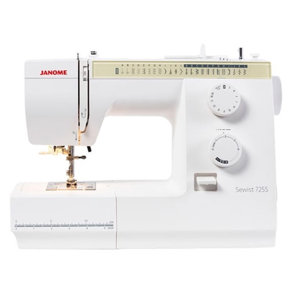 Máquina de Coser Janome Sewist 725S con 23 Puntadas y Ojales de un Paso