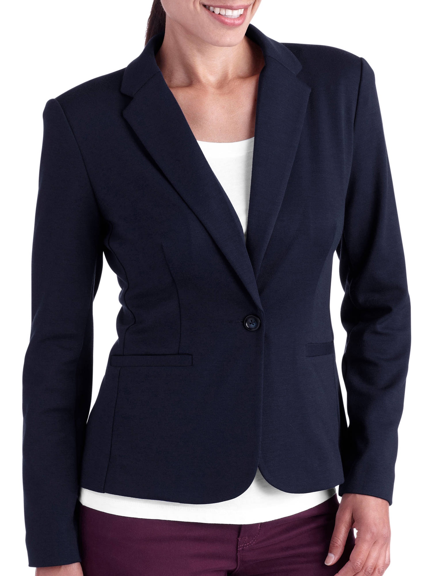 Women's Ponte Suiting Jacket - image 1 of 2