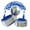 Dark Blue, variant on Toddler Leash, 4.9ft Anti Lost Wrist Link for Toddlers with Induction Lock, Child Leash Harness, Leash for Kids (Light Blue)