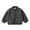 Gray, variant on Kids Solid Polar Fleece Zip Front Jackets Stand Collar Bear Embroidery Casual Warm Outerwear for Girls Boys