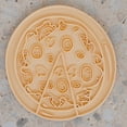 thumbnail image 5 of Dexypaws: Enrichment Lick Mat: Pup-peroni Pizza - Grooved Silicone Dog Feeding Dish, Spread Food Or Treats Onto The Mat, Pet Soothing, Suction Back, 5 of 7