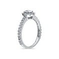 thumbnail image 2 of 1.00 Carat (Ctw G-H, I1-I2) Oval Diamond Engagement Ring in 14K White Gold for Women, 2 of 6